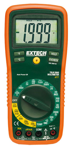 Ex411.   TRUE RMS Extech Instruments