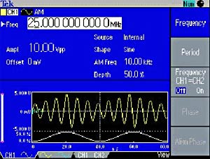 AFG 3102 Генератор сигналов произвольной формы Tektronix