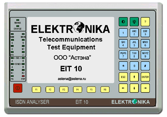 EIT 10 анализатор ISDN