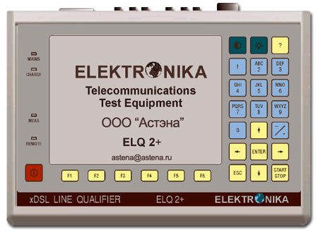 ELQ 2+ Прибор для оценки линий xDSL