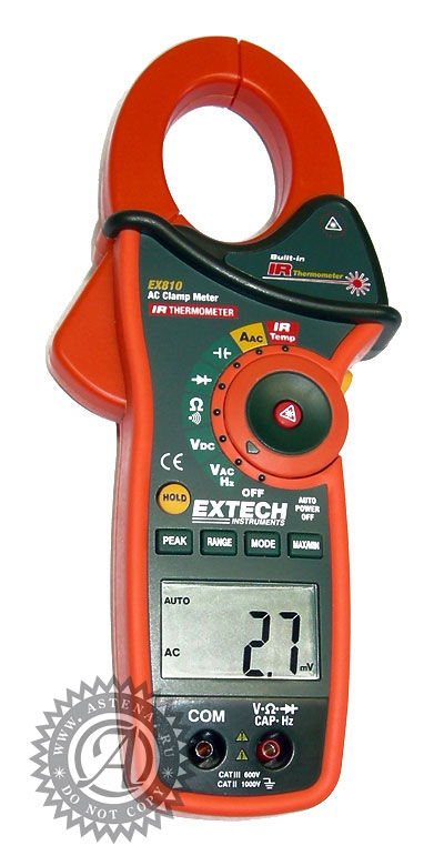 Токоизмерительные клещи Ex810 Extech Instruments