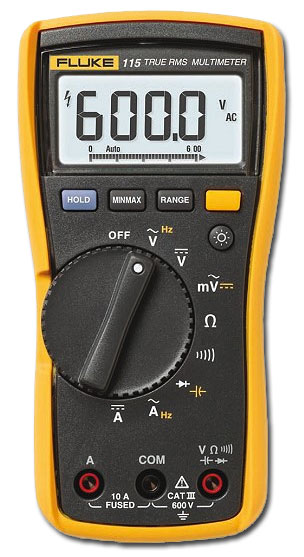 Fluke 115 мультиметр цифровой