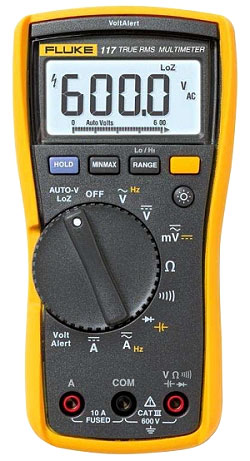 Fluke 117 мультиметр цифровой