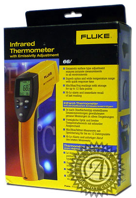 Упаковка пирометра Fluke 66