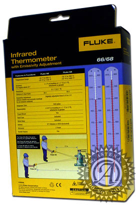 Упаковка пирометра Fluke 66