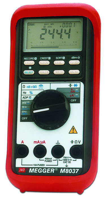 Профессиональный цифровой мультиметр M8037 Megger
