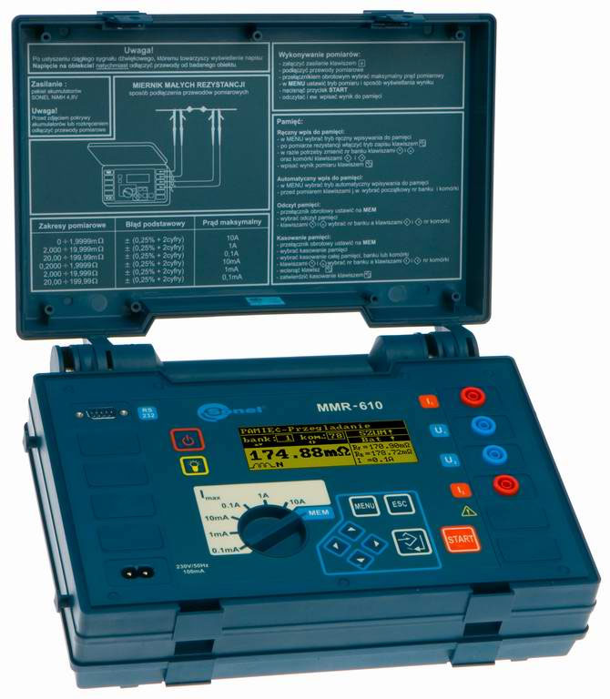MMR-610 Микроомметр