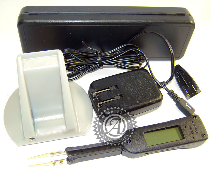 Комплект поставки пинцета Smart Tweezers с индуктивным зарядным устройством