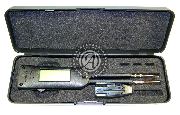 Размещение пинцета Smart Tweezers в футляре для хранения