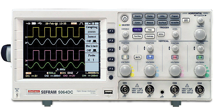 осциллограф sefram 5064DC