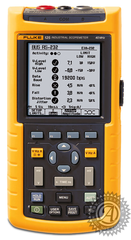 Портативный осциллограф Fluke-125