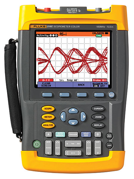 Портативный осциллограф Fluke 215C