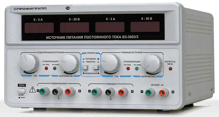 Б5-3003/3 Источник питания постоянного тока серии Б5-ПРО