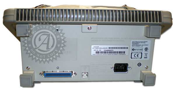 Задняя панель DSO3102A