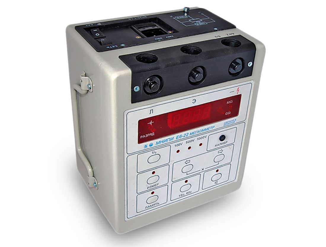 Мегаомметр Е6-22
