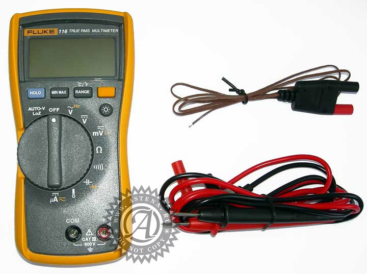 Комплектация мультиметра Fluke 116