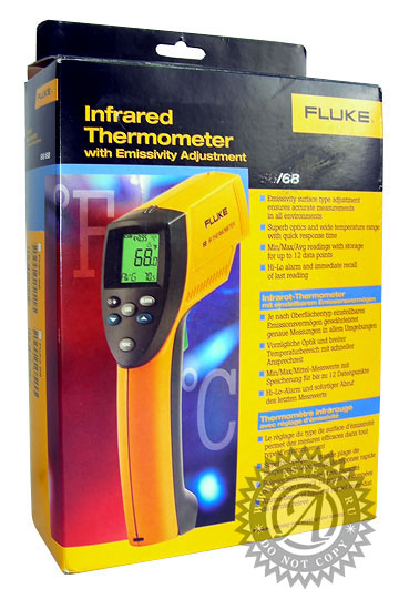 Упаковка пирометра Fluke 68