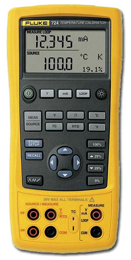 Fluke-724 калибратор измерителей температуры
