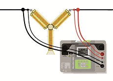 Измерение контактного сопротивления высоковольтного автоматического выключателя