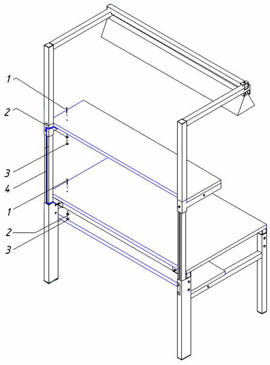 Инструкция по установке  заземления для столов ESD