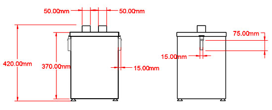 System 250. Габаритные размеры