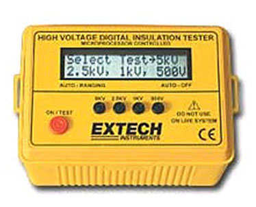 380375. Цифровой высоковольтный измеритель сопротивления изоляции Extech Instruments