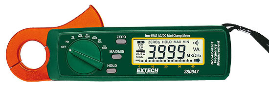 380947. Токоизмерительные TRUE RMS мини клещи Extech Instruments
