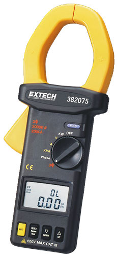 True RMS анализатор 382075 Extech