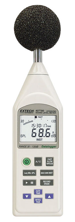 407780. Регистратор-измеритель шума Extech Instruments