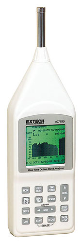 Октавный анализатор звука 407790 Extech