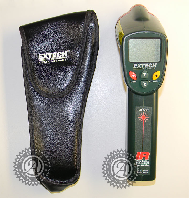 Инфракрасный термометр 42530 Extech Instruments и чехол к нему