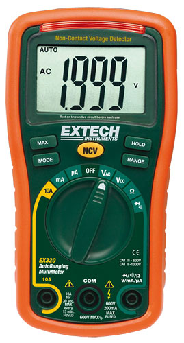 EX320. Цифровой минимультиметр Extech Instruments