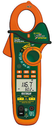 Токоизмерительные TRUE RMS клещи EX622 Extech