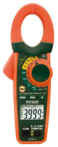 EX720. Токоизмерительные клещи TRUE RMS Extech Instruments