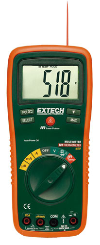 Ex450. Цифровой мультиметр Extech Instruments