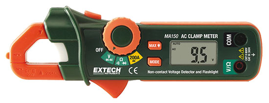 MA150. Токоизмерительные мини клещи Extech Instruments