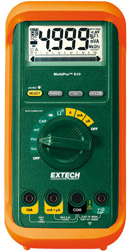 MP510 Профессиональный мультиметр серии MultiproTM Extech Instruments