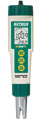 EC400. Прибор для измерения содержания растворенных твердых веществ Extech Instruments
