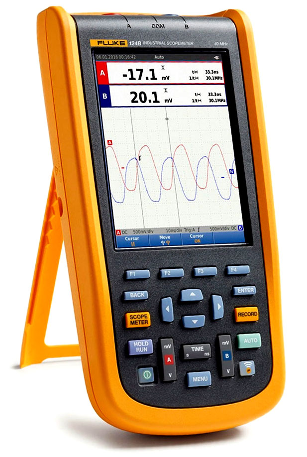 Цифровой осциллограф Fluke-124B
