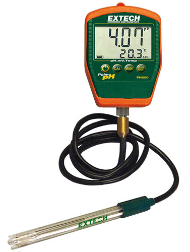 PH220-C. Водонепроницаемый рН-метр Extech Instruments