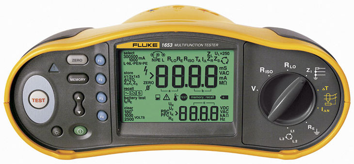 Тестер электроустановок Fluke 1653