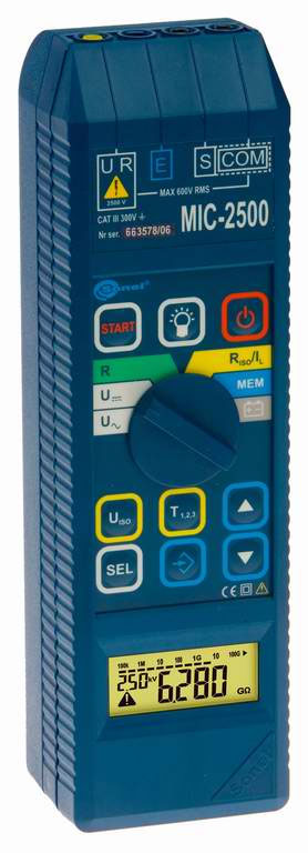 MIC-2500 Мегаомметр цифровой