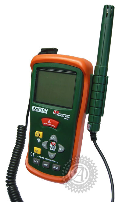 RH 101. Гигрометр и инфракрасный термометр Extech Instruments