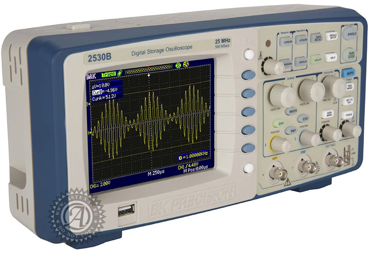 Цифровой запоминающий осциллограф BK Precision 2530B