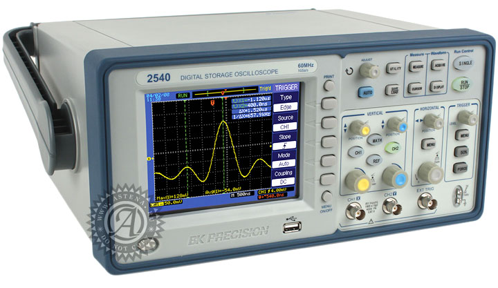 Цифровой запоминающий осциллограф BK Precision 2540