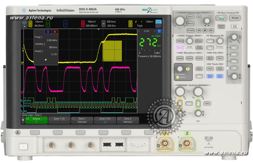 Фотография осциллографа DSOX4052A (Agilent Technologies)
