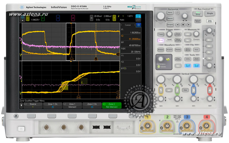 осциллограф DSO-X 4154A Agilent Technologies
