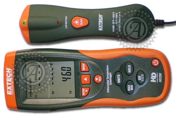 Дифференциальный термометр-регистратор HD200