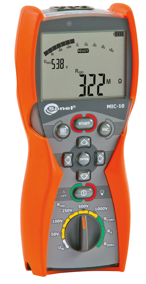 Измеритель параметров электроизоляции MIC-10 Sonel