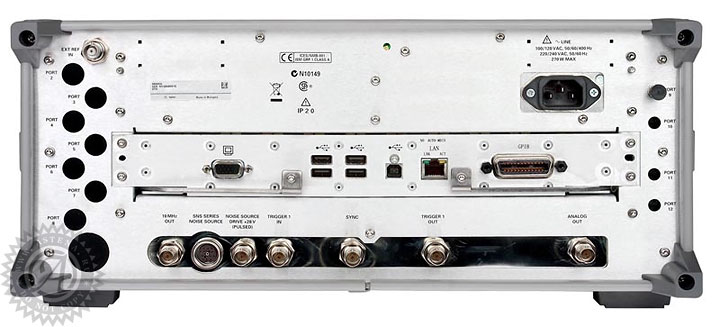 N9000A. Задняя панель